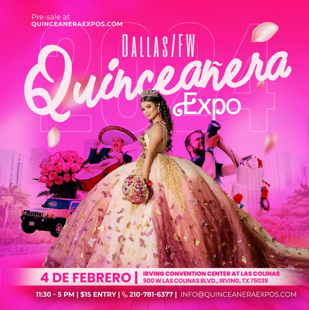 The Big One Dallas / FW Quinceanera Expo Febraury 4th, 2024, Irving, Texas, United States