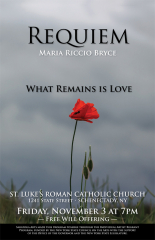 'REQUIEM: What Remains is Love' by MARIA RICCIO BRYCE