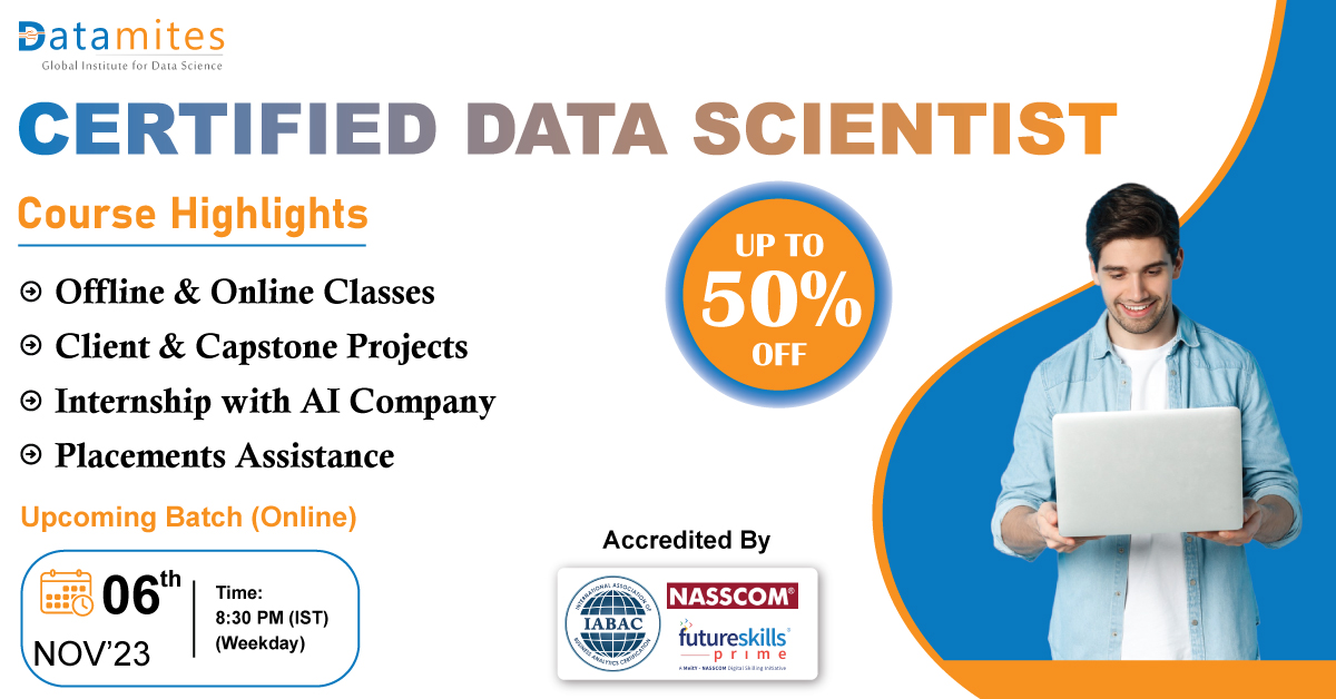 Certified Data Scientist Course in Amsterdam, Online Event