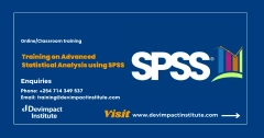 Training on Advanced Statistical Analysis using SPSS