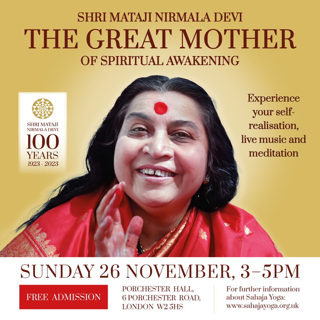 The Great Mother of Spiritual Awakening - Experience Self-Realisation and enjoy a guided meditation, London, United Kingdom