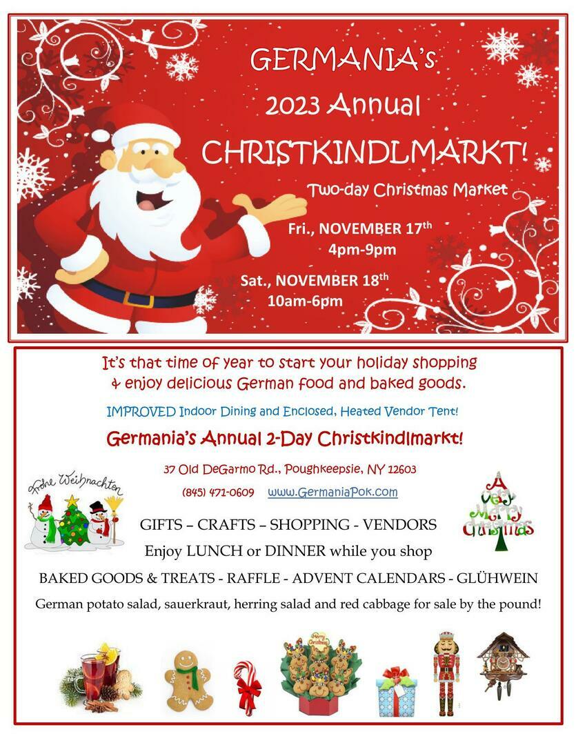 Christkindlmarkt Poughkeepsie 2023!, Poughkeepsie, New York, United States