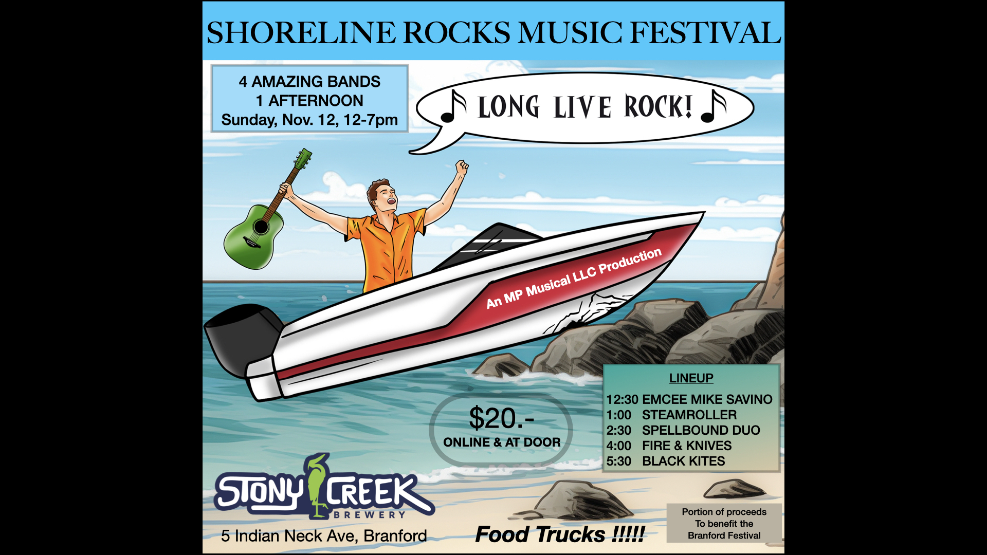 Shoreline Rocks Music Festival, Branford, Connecticut, United States