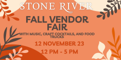 Stone River Fall Vendor Fair