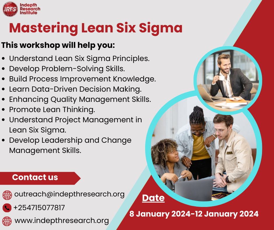 Mastering Lean Six Sigma, Nairobi, Kenya