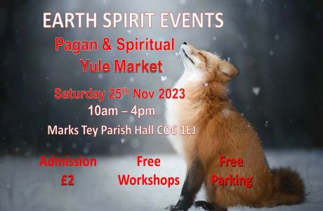 Essex Pagan and Spiritual Yule Market Marks Tey 25th November, Colchester, England, United Kingdom