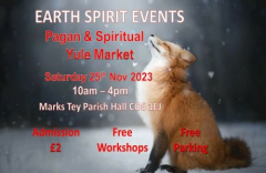 Essex Pagan and Spiritual Yule Market Marks Tey 25th November