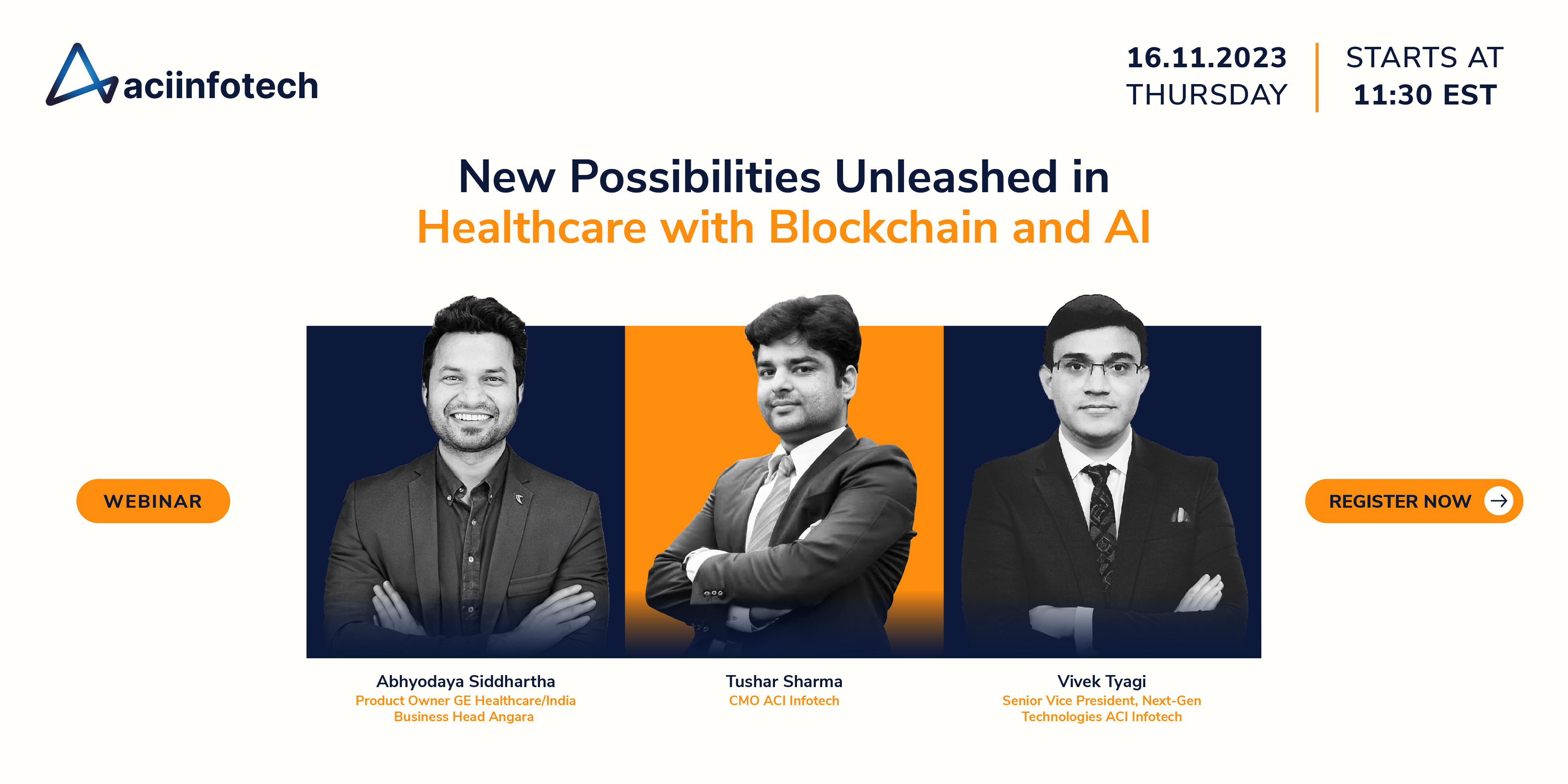 New Possibilities Unleashed in Healthcare with Blockchain and AI, Online Event