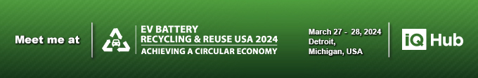 EV BATTERY RECYCLING & REUSE USA 2024, Detroit,,Michigan,United States