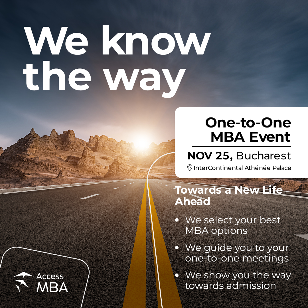 Join the global business elite at Access MBA in Bucharest on November 25th, Bucharest, Centru, Romania