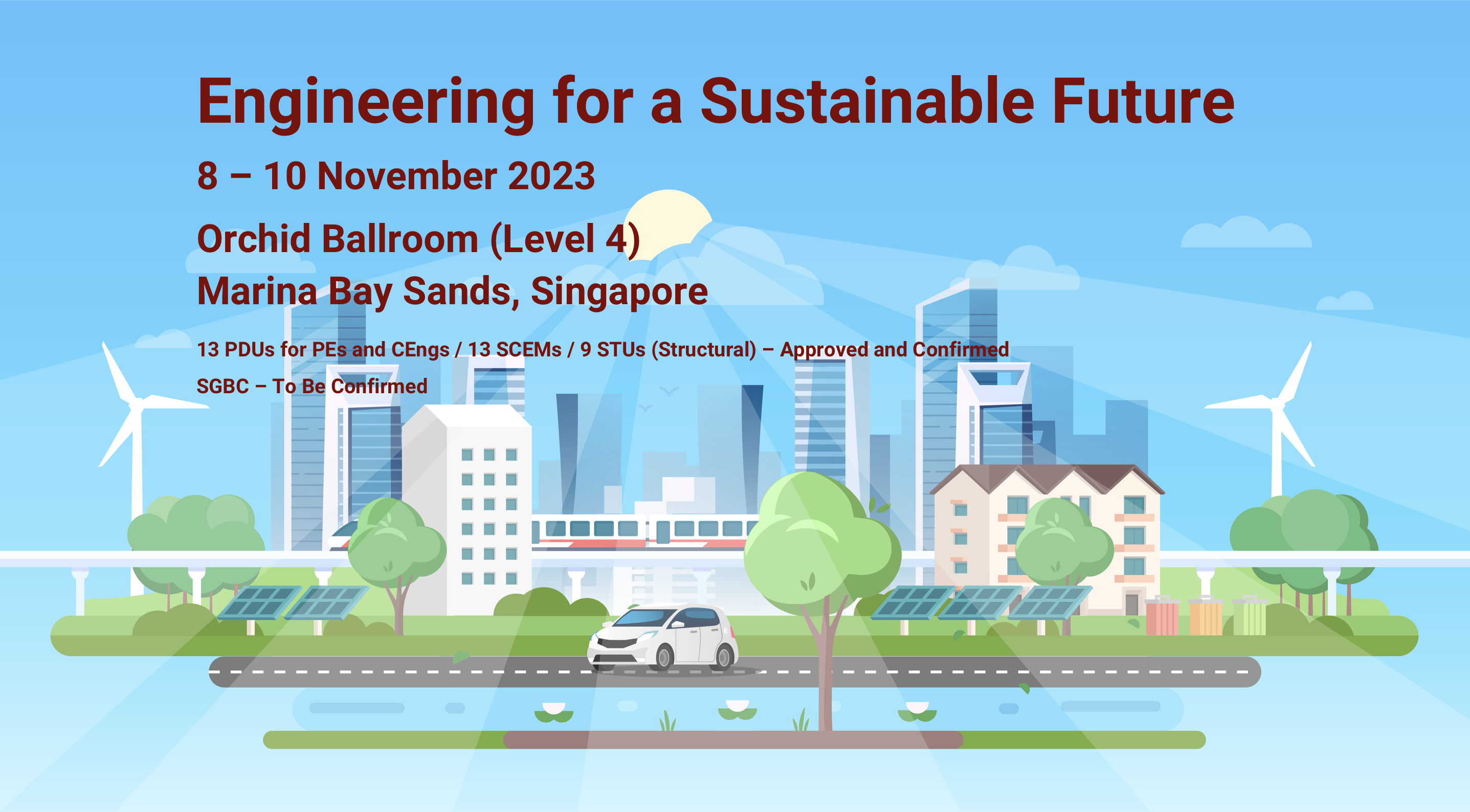 World Engineers Summit 2023: Engineering for a Sustainable Future, Marina Bay Sands, Central, Singapore