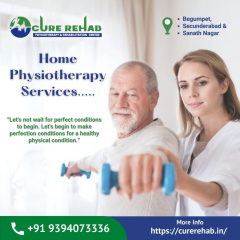 Home Physiotherapy Services Hyderabad | Best Home Physiotherapy Services Hyderabad | Cure Rehab Home Physiotherapy Services | Best Home Physiotherapy Services