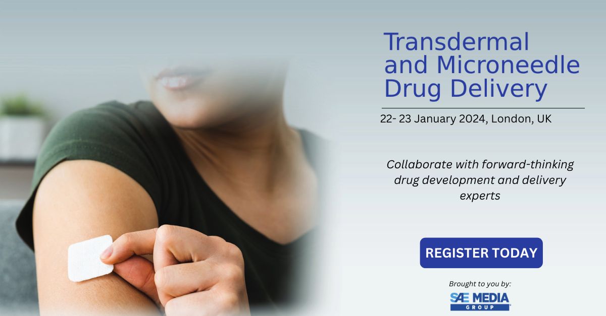 Transdermal and Microneedle Drug Delivery Conference 2024, London, England, United Kingdom