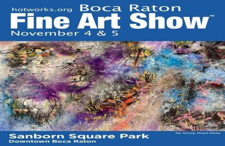 The Fall Boca Raton Fine Art Show, November 2023, Boca Raton, Florida, United States