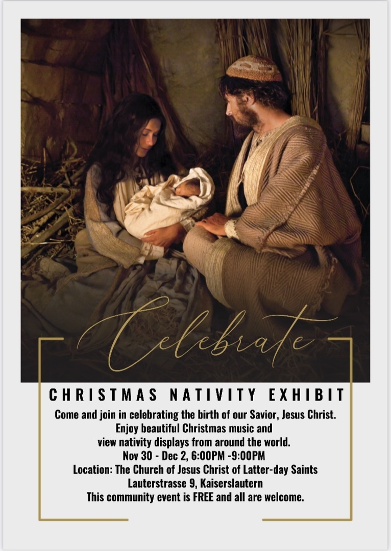Christmas Nativity Exhibit, Kaiserslautern, Rheinland-Pfalz, Germany