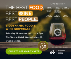 Biodynamic Food and Wine Showcase