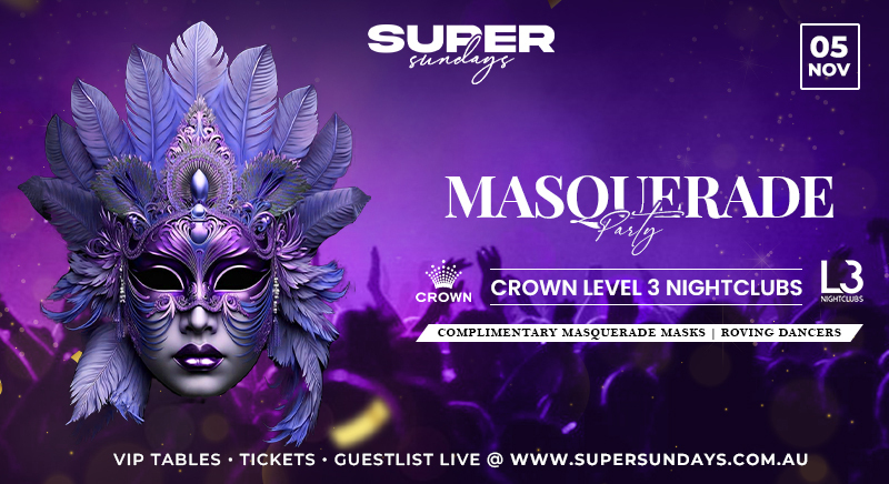 Masquerade at Crown, Melbourne, Southbank, Victoria, Australia