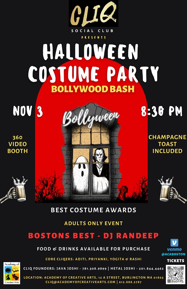 HALLOWEEN COSTUME PARTY & BOLLYWOOD BASH 1, Baltimore, Maryland, United States