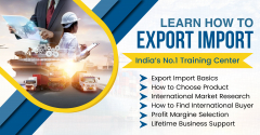 Start and Setup Your Export Import Business with training in Rajkot