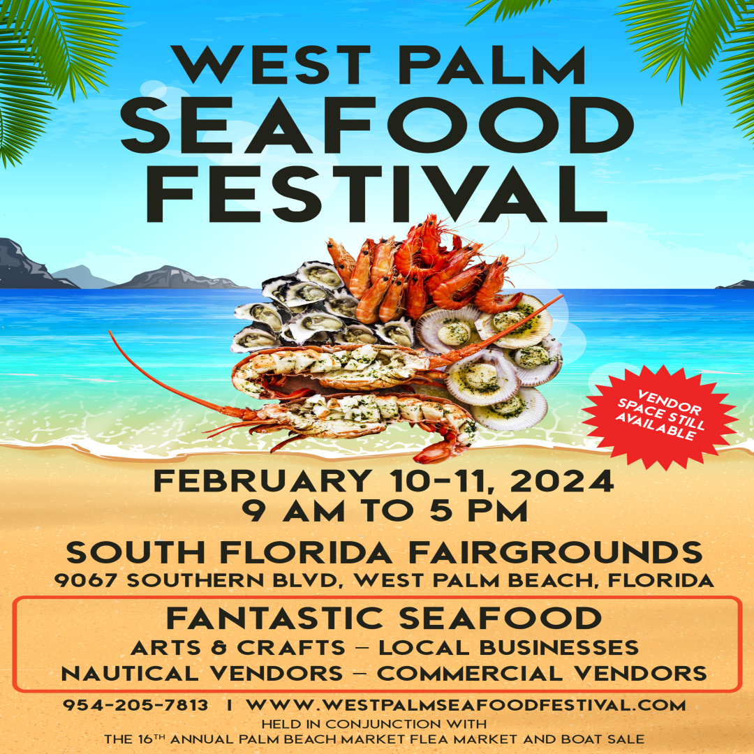 2024 West Palm Seafood Festival, West Palm Beach, Florida, United States