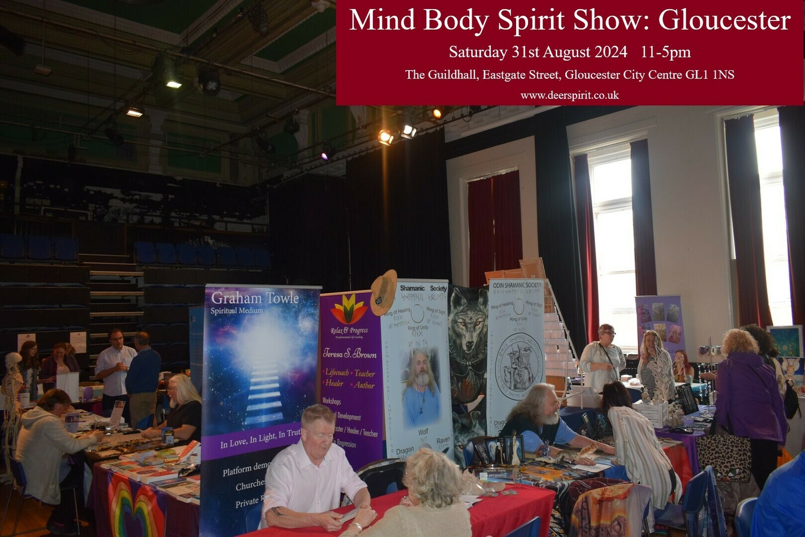 Gloucester Mind Body Spirit Show August 31st 2024, Gloucester, United Kingdom