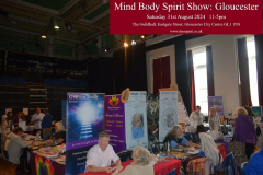 Gloucester Mind Body Spirit Show August 31st 2024