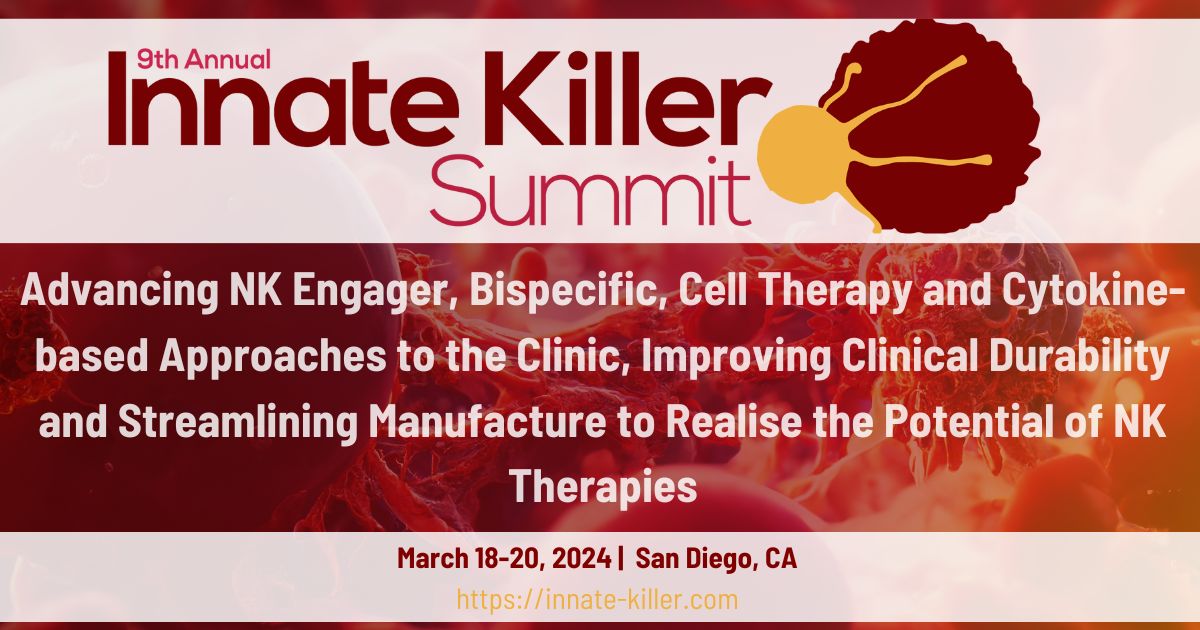 9th Annual Innate Killer Summit, San Diego, California, United States