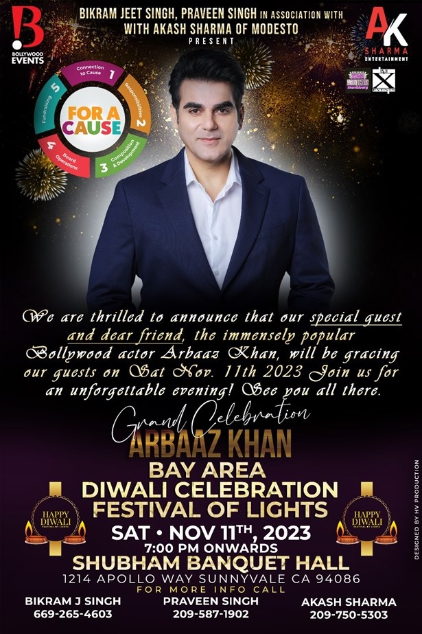 Bollywood Dhamaka: A Diwali Party With Arbaaz Khan, Sunnyvale, California, United States