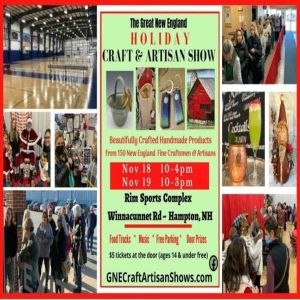 Great New England HOLIDAY Craft and Artisan Show, Hampton, New Hampshire, United States