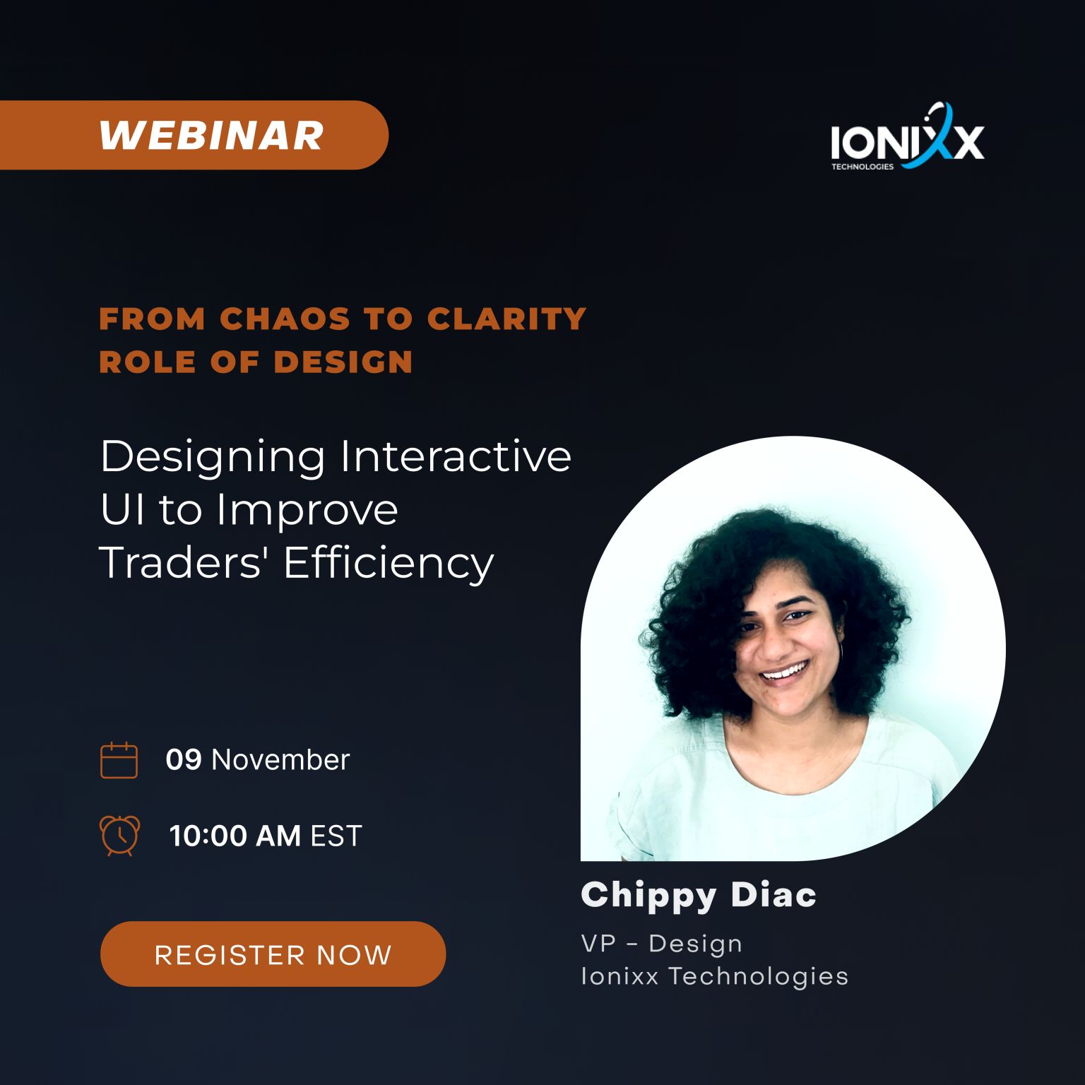 From Chaos to Clarity | Designing Interactive UI to Improve Traders' Efficiency, Online Event
