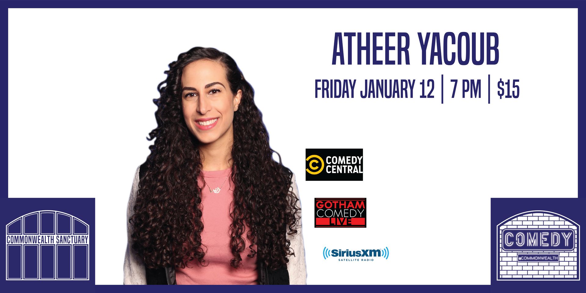 Comedy @ Commonwealth Presents: ATHEER YACOUB, Dayton, Kentucky, United States