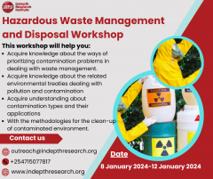 Hazardous Waste Management and Disposal Course
