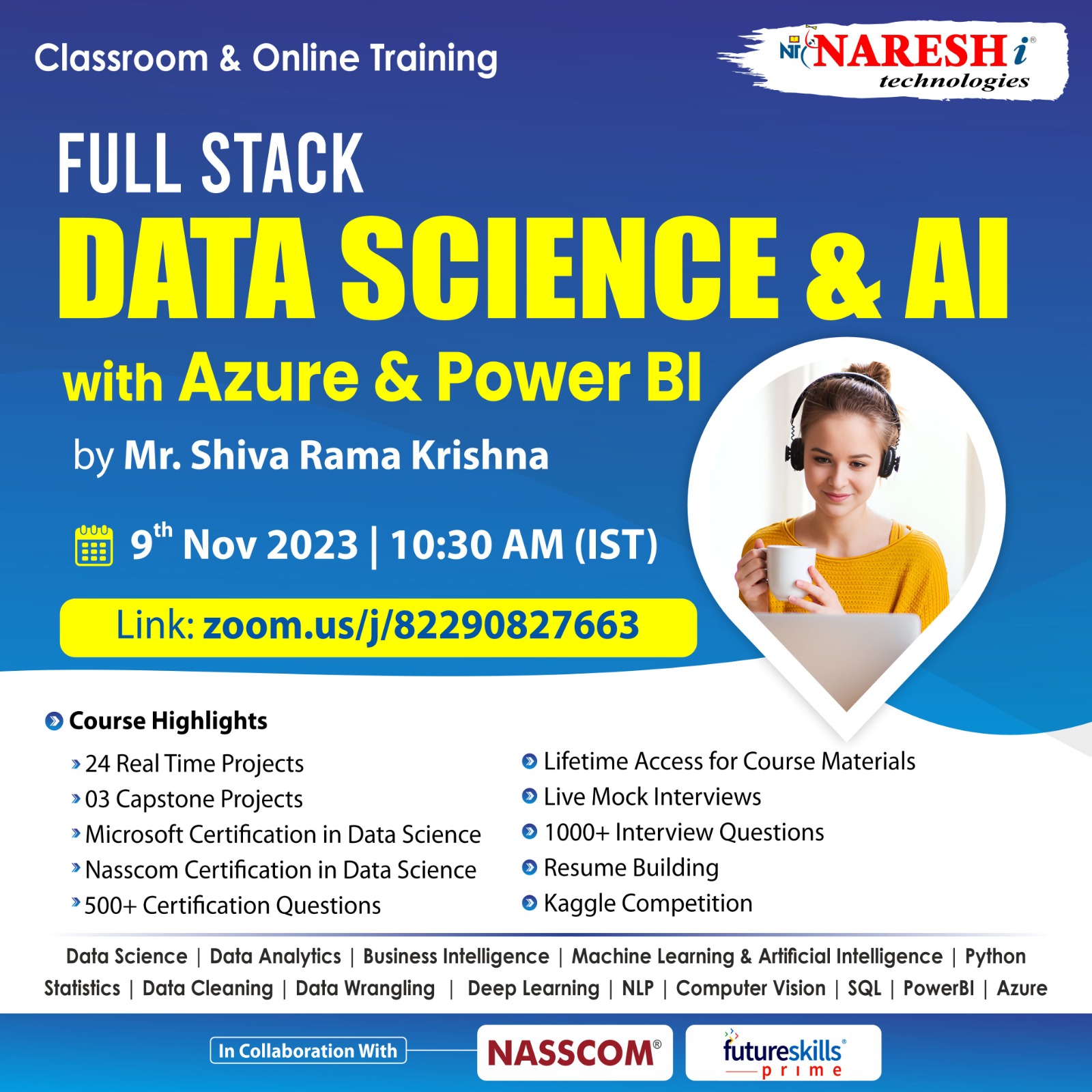 Best Online Data Science Courses Training Nareshit in Hyderabad, Online Event