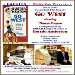 Silent Fim: "Go West Starring Buster Keaton