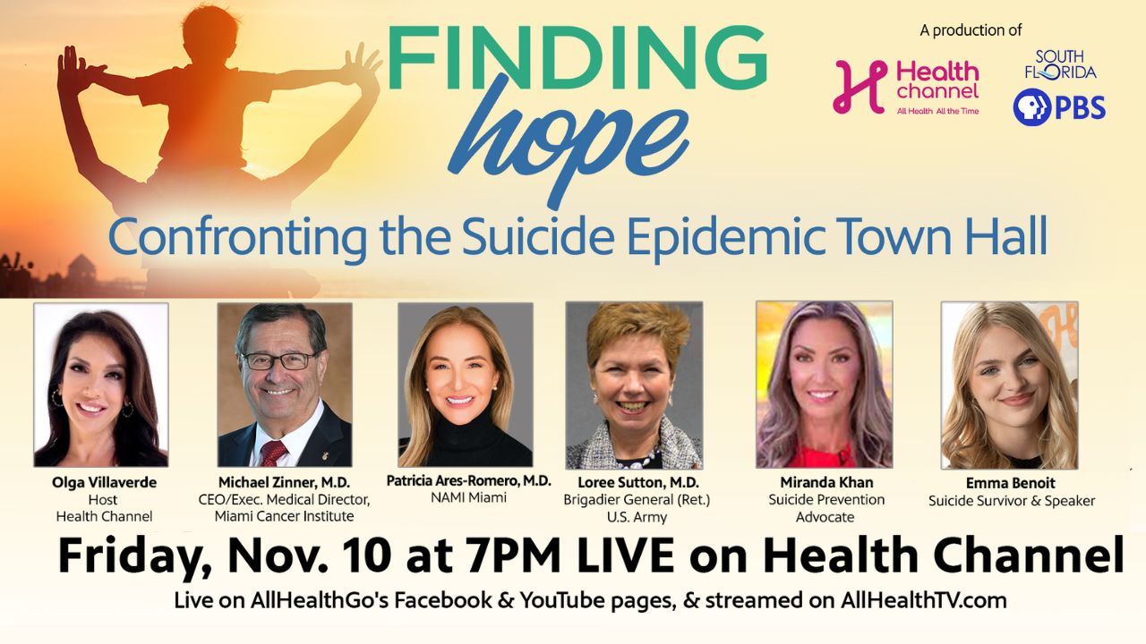Finding Hope: Confronting the Suicide Epidemic Town Hall, Online Event