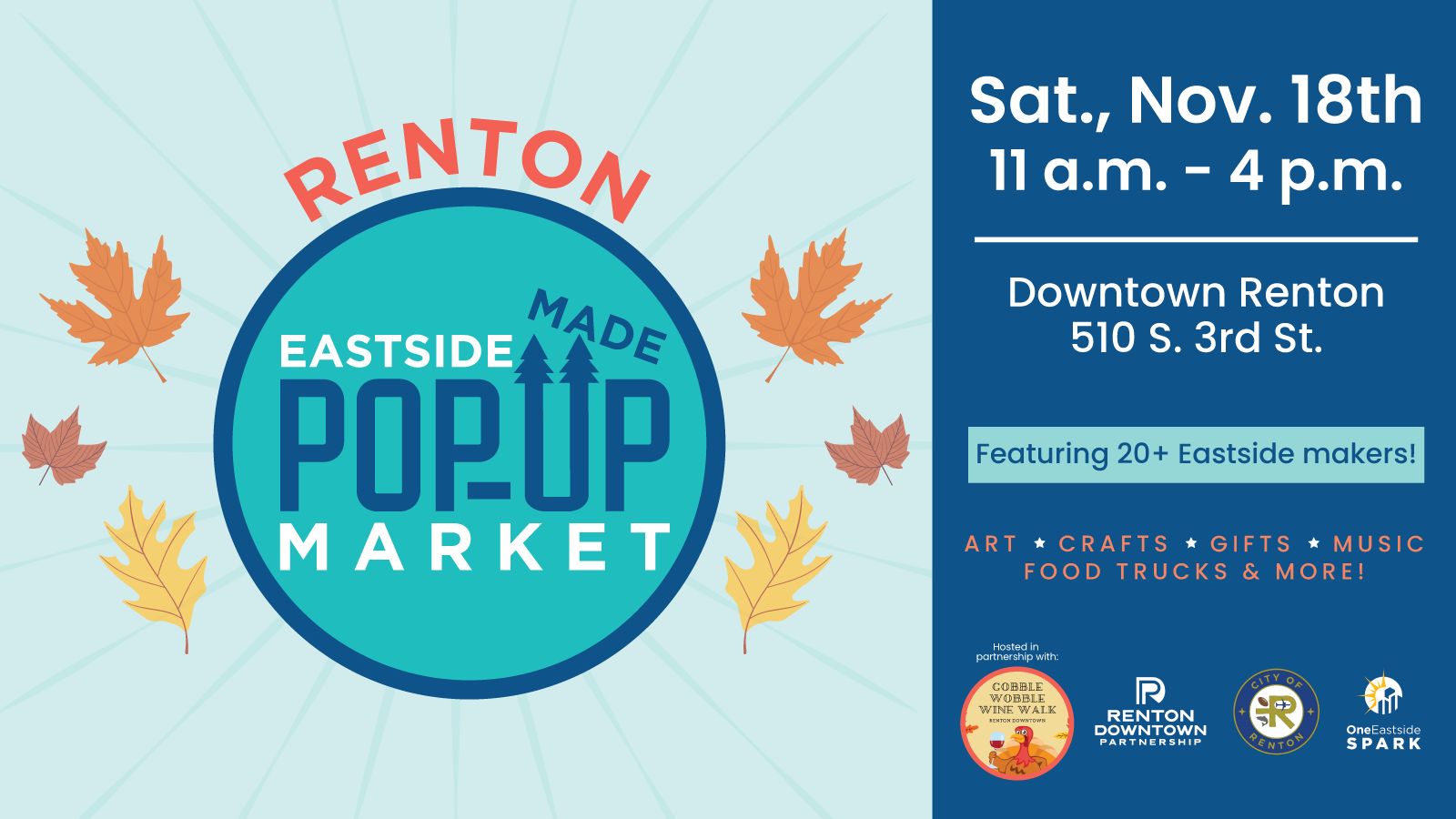 Renton Eastside Made Pop-Up Market, Renton, Washington, United States