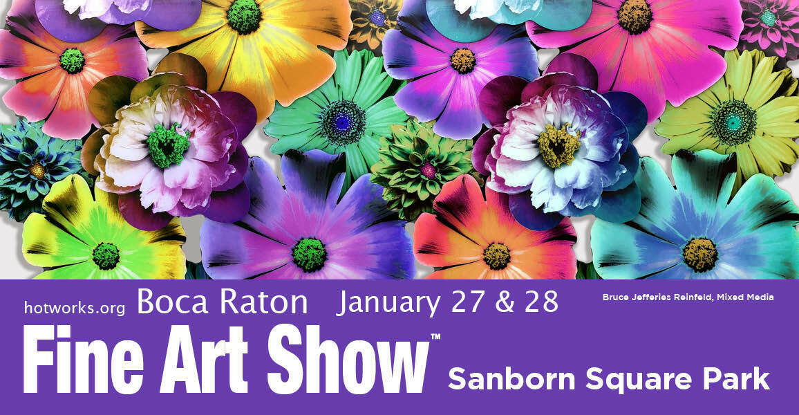 The winter Boca Raton Fine Art Show January 2024, Boca Raton, Florida, United States