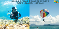 Scuba Diving & Water Sports At Fort Island, Malvan