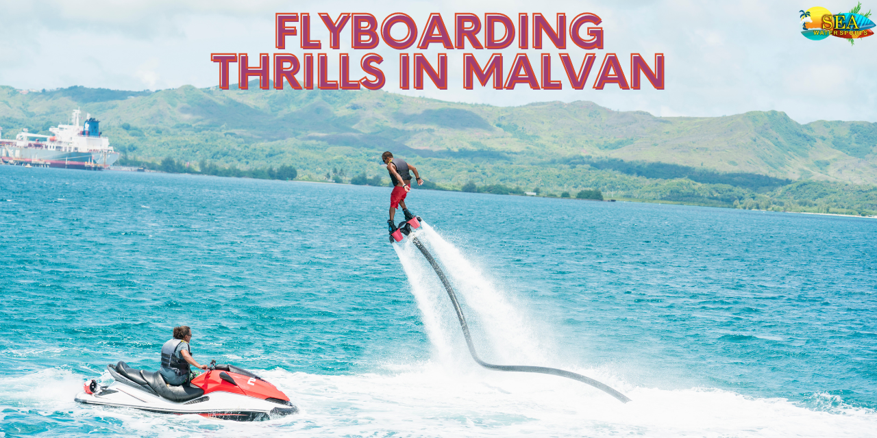 Thrilling Flyboarding In Malvan, Sindhudurg, Maharashtra, India