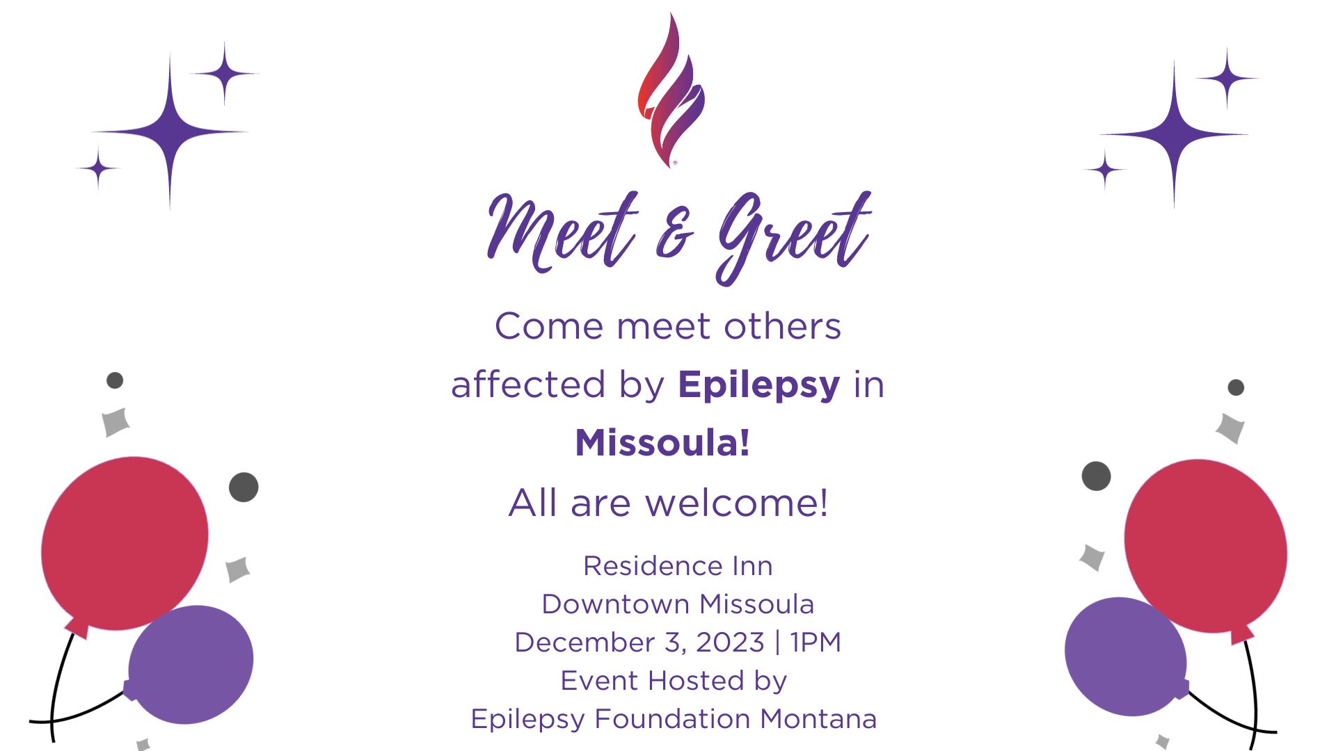 Epilepsy Foundation Community Meet and Greet, Missoula, Montana, United States