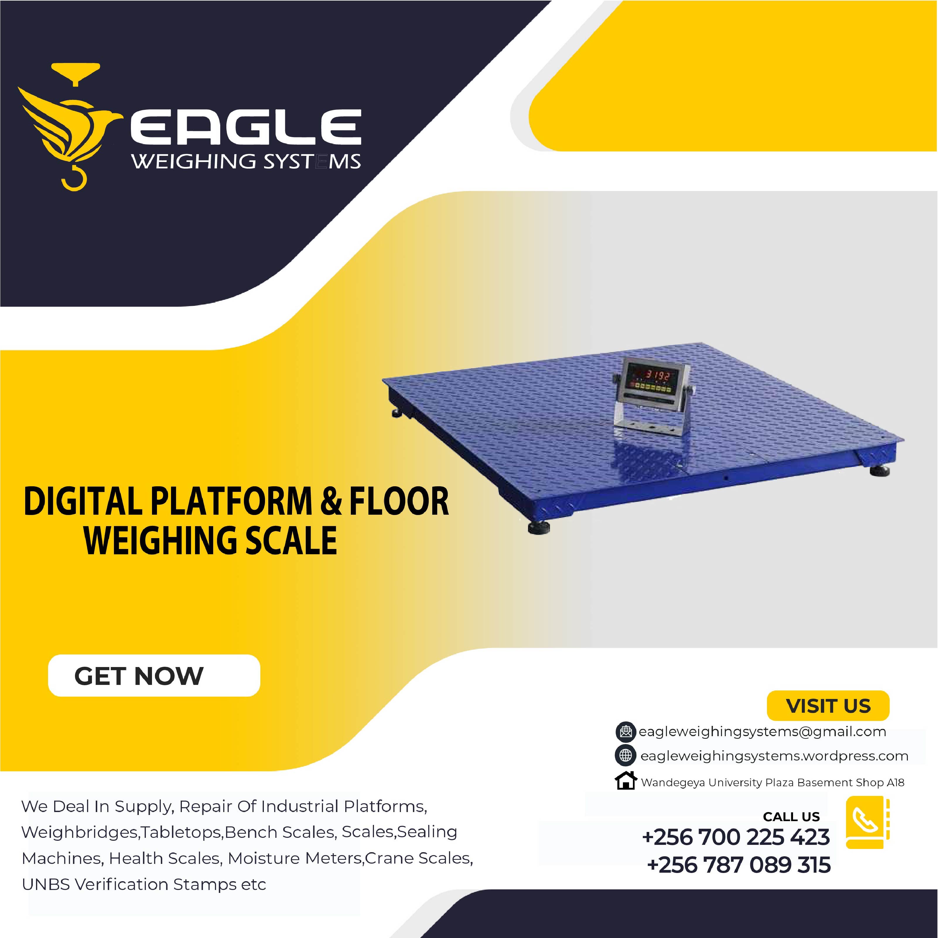 +256 (0) 700225423 Weight floor weighing scales for industries in Uganda, Kampala Central Division, Central, Uganda