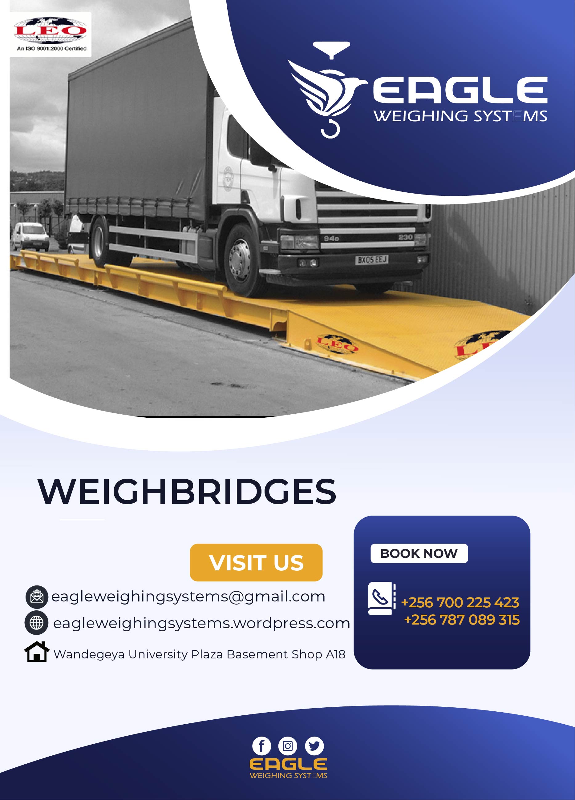 +256 (0) 700225423  Weighbridge installation by Certified technicians in Uganda, Kampala Central Division, Central, Uganda