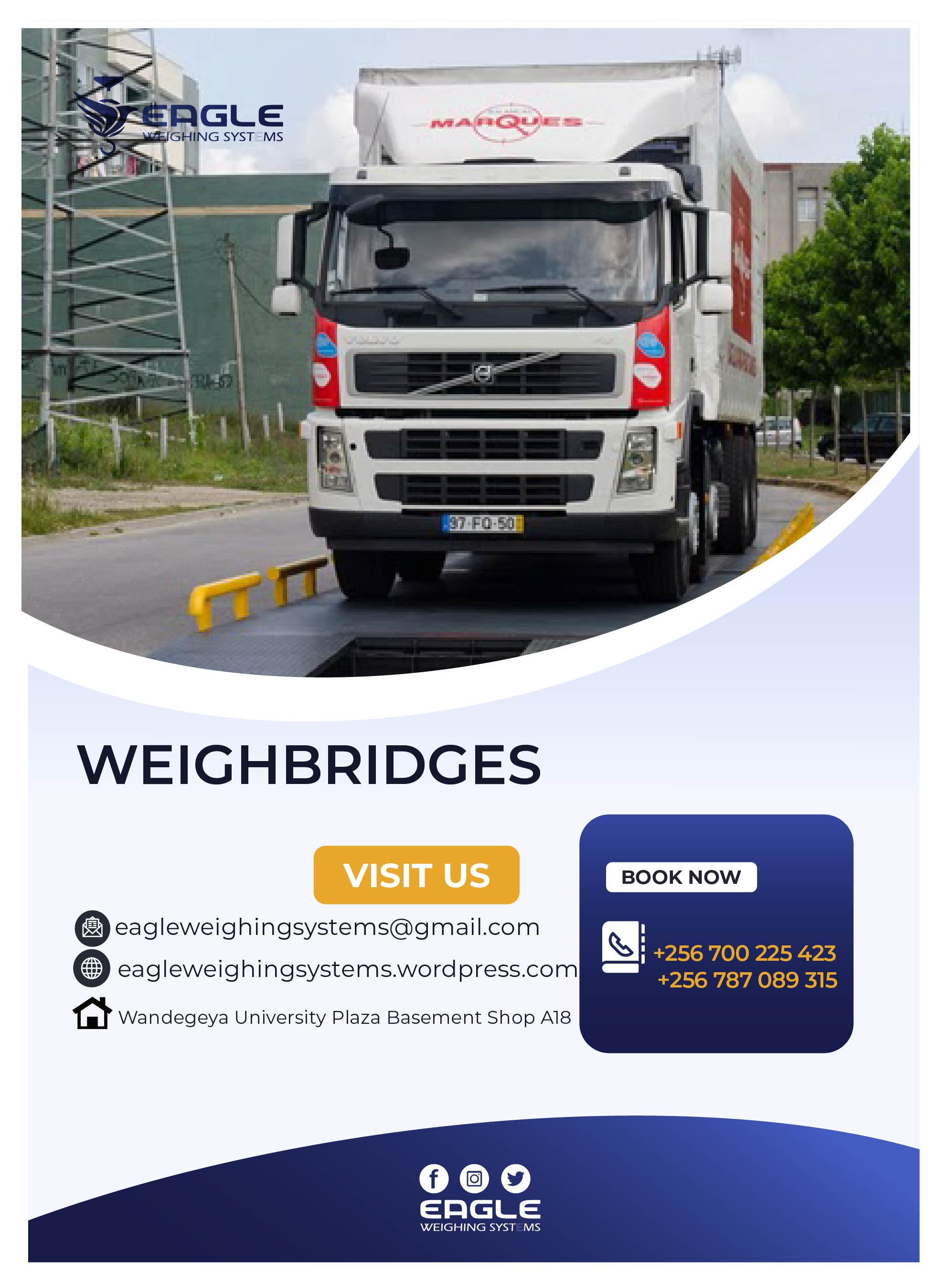 +256 (0) 700225423 Weighbridge with Automatic barriers for sale in Uganda, Kampala Central Division, Central, Uganda
