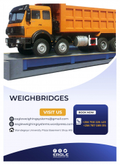 +256 (0) 700225423  Special weighbridges (up to 400t) for sale in uganda