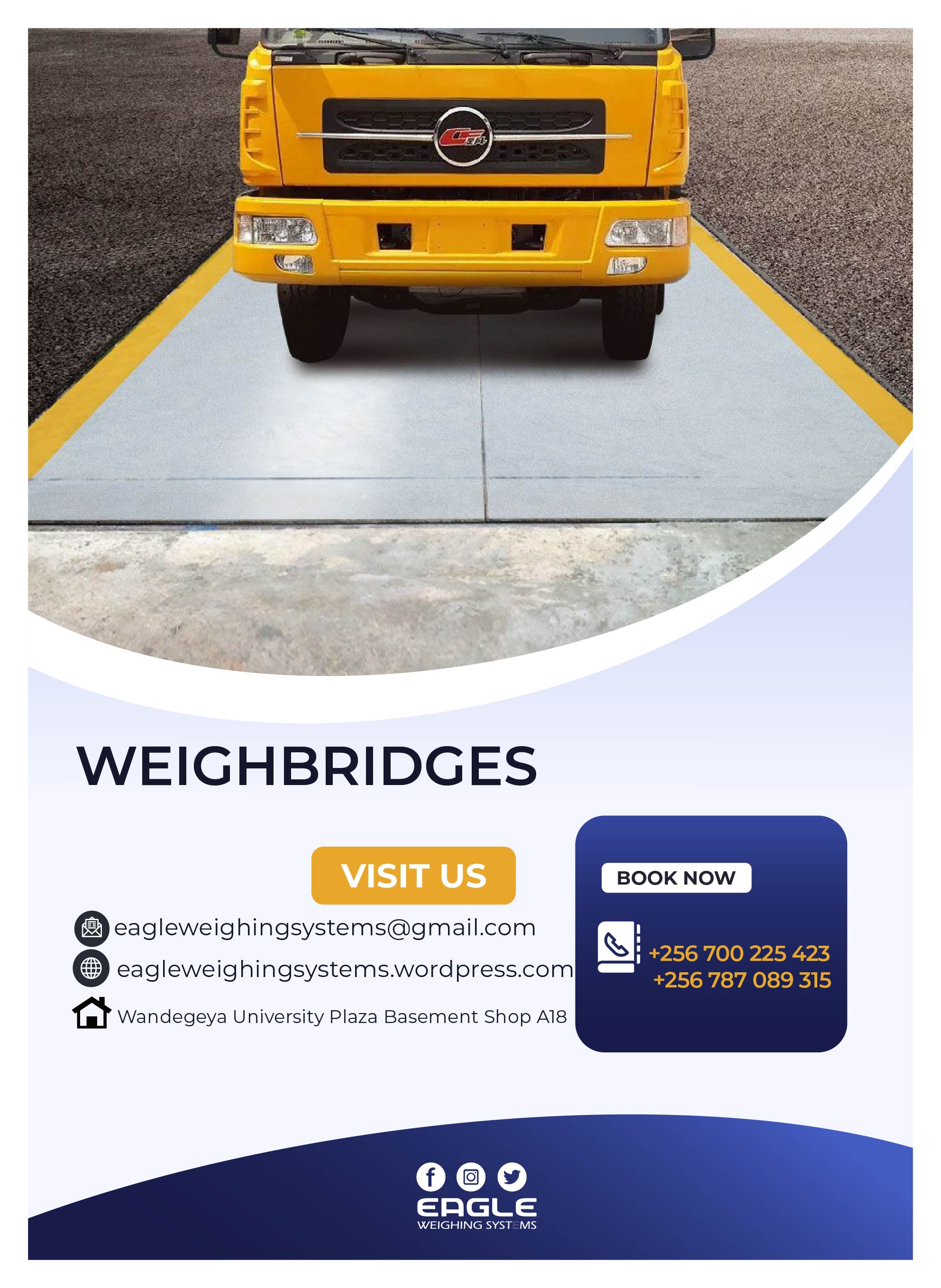 +256 (0) 700225423 Easy to transfer weighbridges in uganda, Kampala Central Division, Central, Uganda
