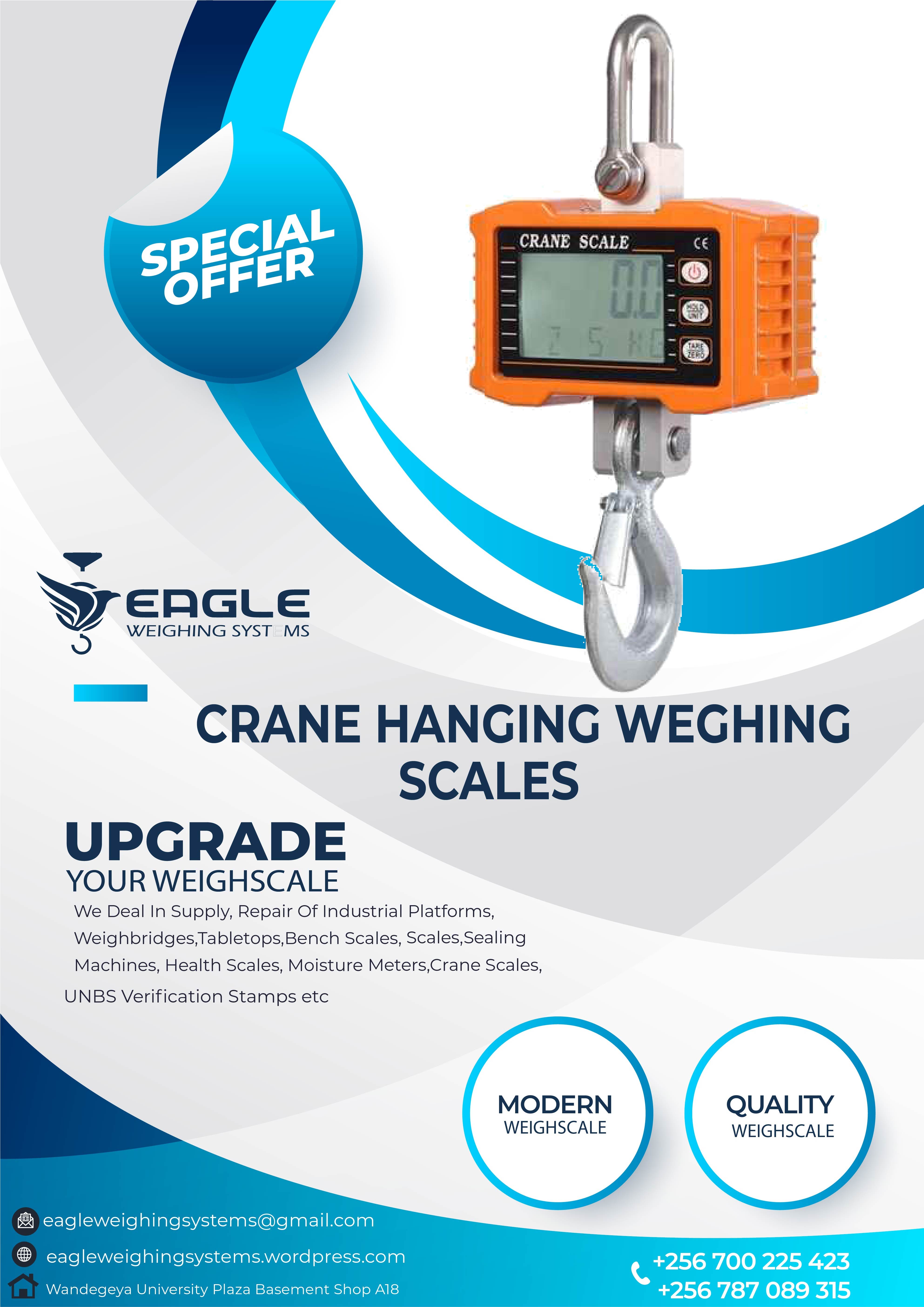 +256 (0) 787089315 Digital Industrial calibrated weighing scales in Uganda, Kampala Central Division, Central, Uganda