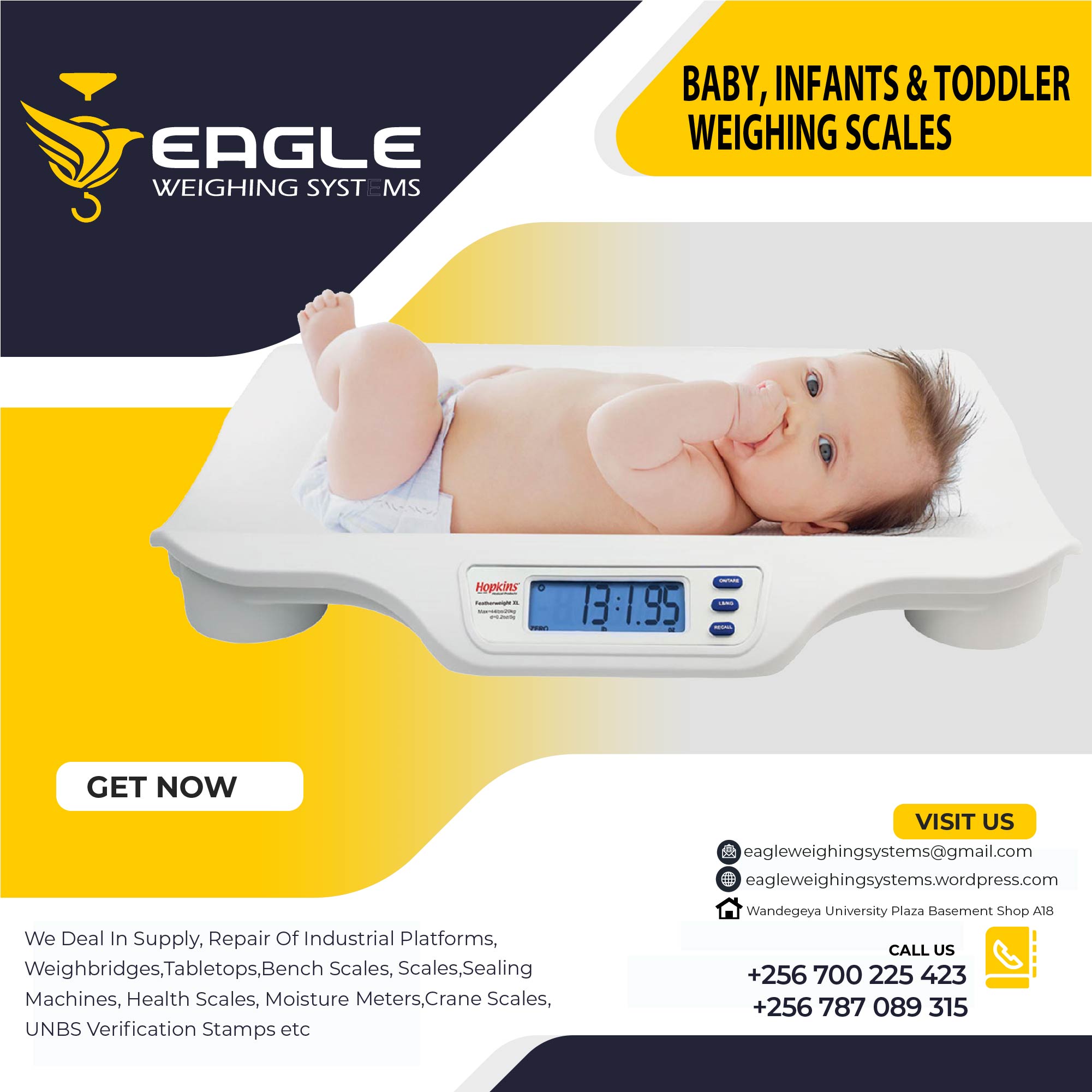 +256 (0) 787089315 baby toddler weight scale, Kampala Central Division, Central, Uganda