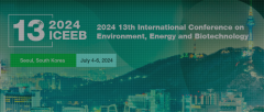 2024 13th International Conference on Environment, Energy and Biotechnology (ICEEB 2024)