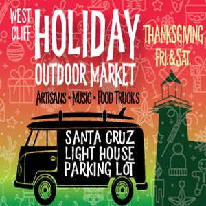 West Cliff Holiday Outdoor Market, Santa Cruz, California, United States