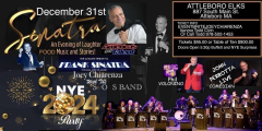 New Years Eve Frank Sinatra Tribute featuring Joey Chiarenza and the 18-piece SOS Big Band of RI